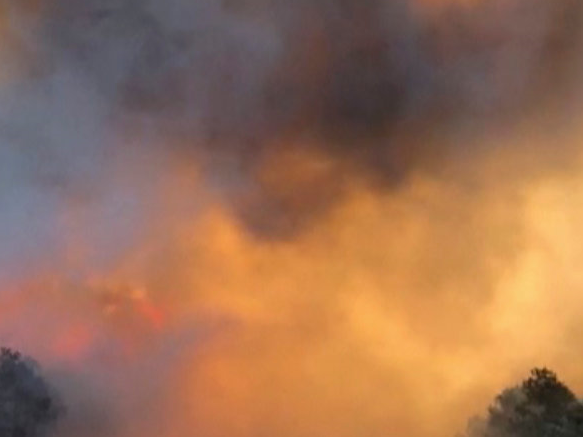 Wildfires in Florida panhandle force hundreds to evacuate